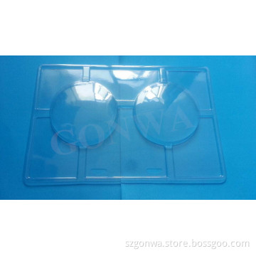Transparent Pet LED Lights Plastic Tray for Cars